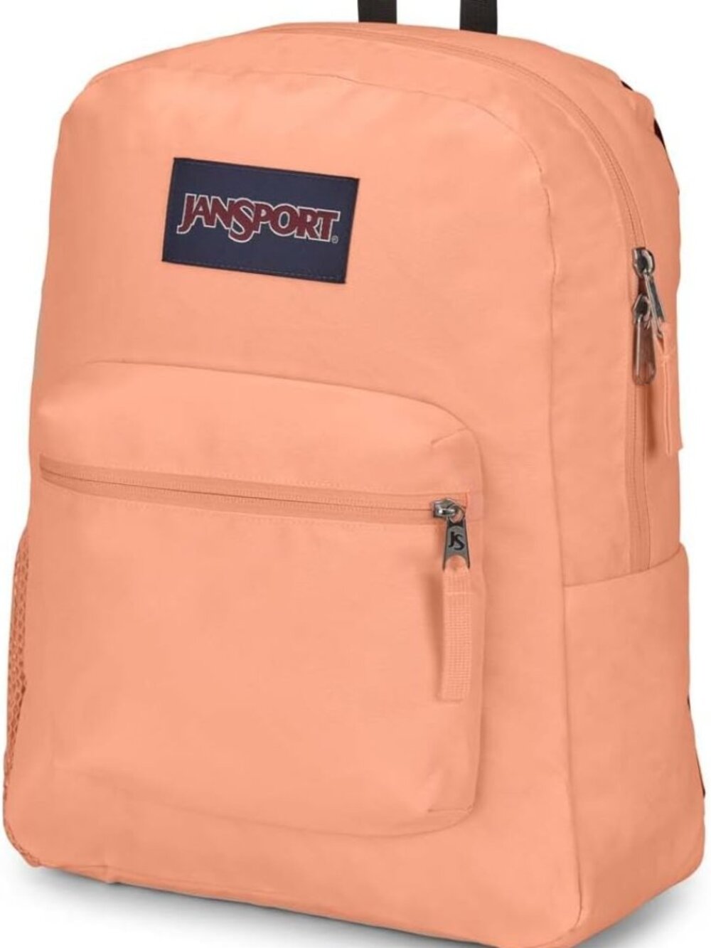 JanSport Cross Town Backpack Simple Bag for Everyone Peach Neon